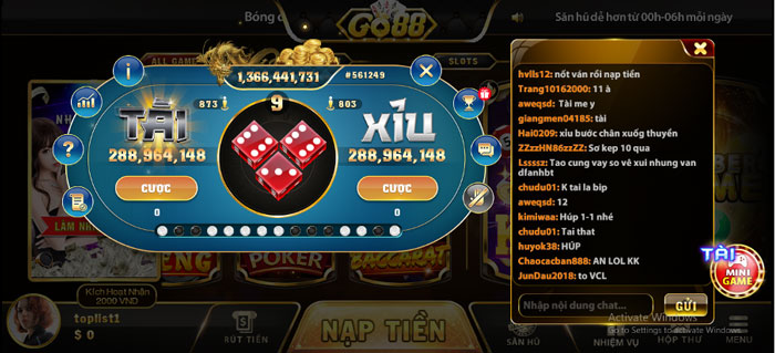 Cổng game Go88 đa dạng sản phẩm