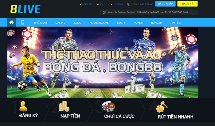 Link vào nhà cái uy tín 8live - Khám phá cá cược trực tuyến hay nhất
