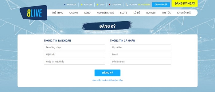 Link vào nhà cái uy tín 8live - Khám phá cá cược trực tuyến hay nhất