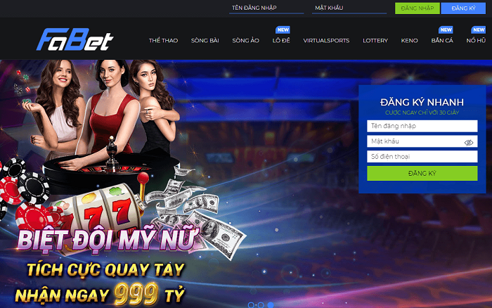 Link vào nhà cái uy tín Fabet mới nhất dành cho dân chơi