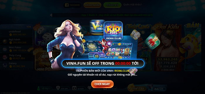 Game bài đổi thưởng Lộc win - Lộc bất tận hưởng