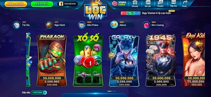 Game bài đổi thưởng Lộc win - Lộc bất tận hưởng