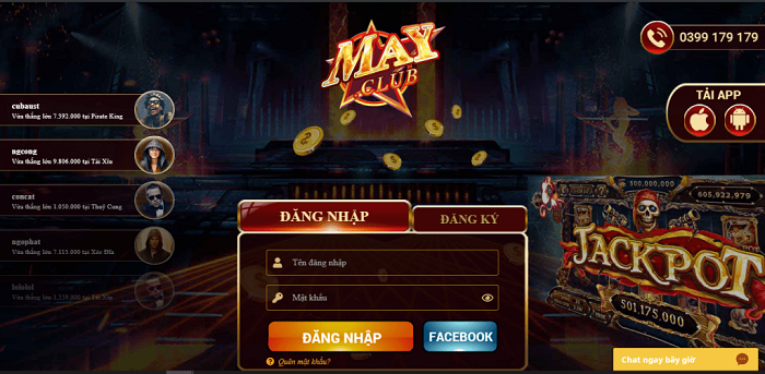 May club - Cổng game bài đổi thưởng chất lượng của thị trường game Việt