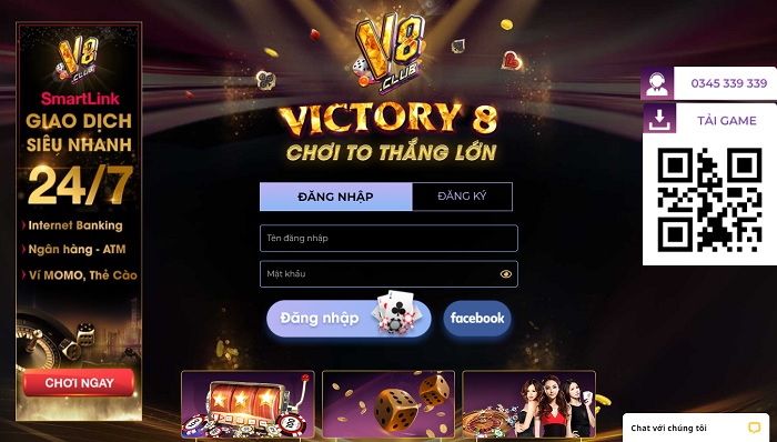 V8 Club - Cổng game bài đổi thưởng số 1 hiện nay