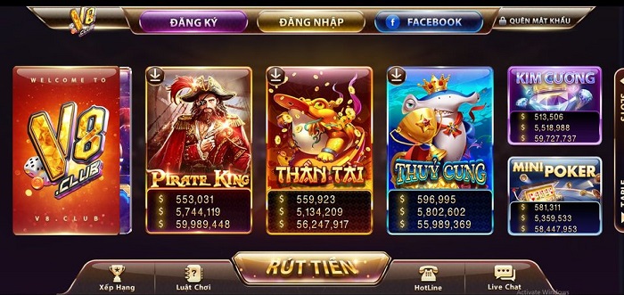 V8 Club - Cổng game bài đổi thưởng số 1 hiện nay