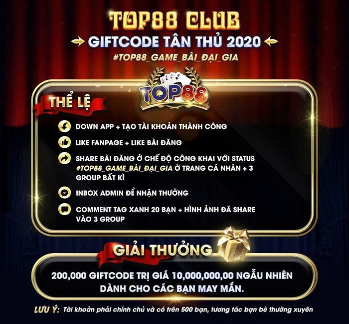 Vì sao TOP88 lại được xem là game bài đổi thưởng HOT hiện nay