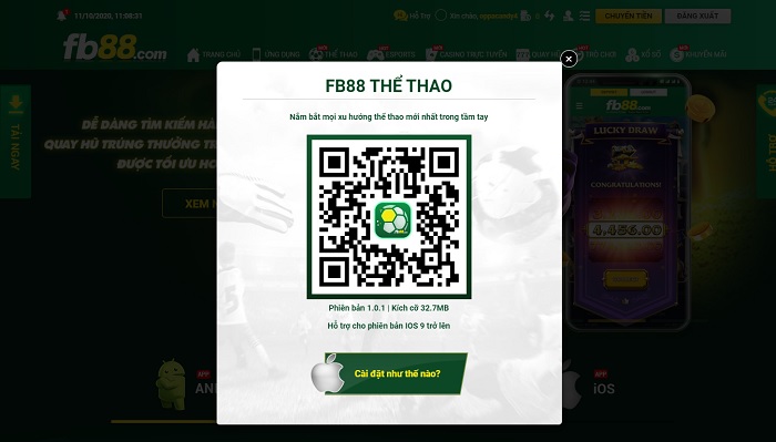 FB88 Cực hấp dẫn - Có mặt trên mọi hệ điều hành