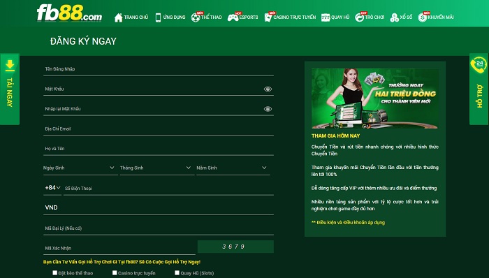 FB88 Cực hấp dẫn - Có mặt trên mọi hệ điều hành