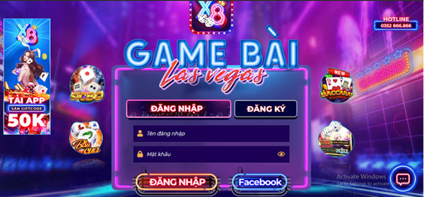 Tải cổng game x8club