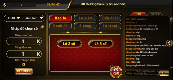 lô đề trực tuyến tại x8