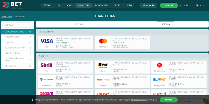 Nhà cái 22Bet địa chỉ cá cược thể thao đỉnh nhất hiện nay