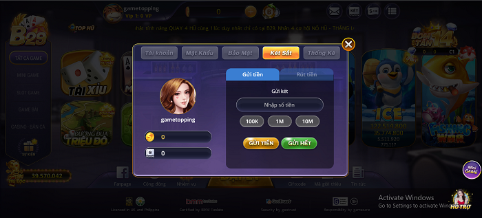 Tính năng két sắt B29 Club