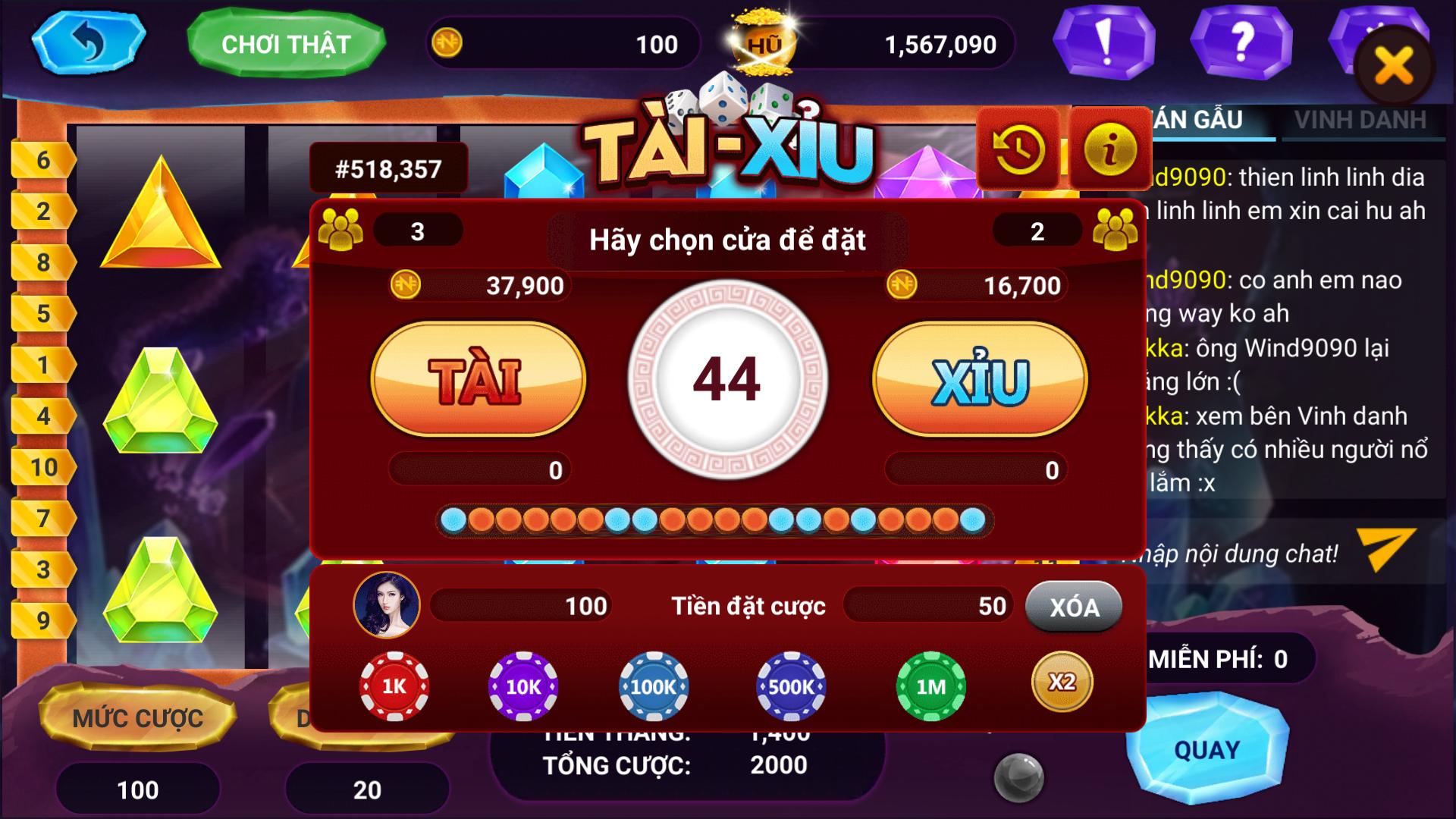 Bom Club sở hữu giao diện game đẹp mắt, hấp dẫn và vô cùng "kích thích" người chơi