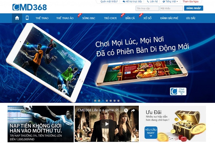 CMD368 | Link tải CMD368 | Đẳng cấp cược đỉnh cao