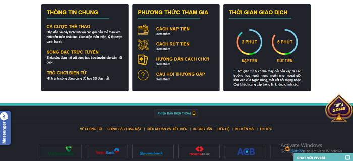 Nhà cái Five88 nổi tiếng với các kèo phân tích chuyên gia có độ chính xác tới 95%