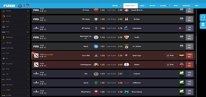 Fun88 siêu đỉnh - Ứng dụng biến ước mơ giàu sang thành hiện thực