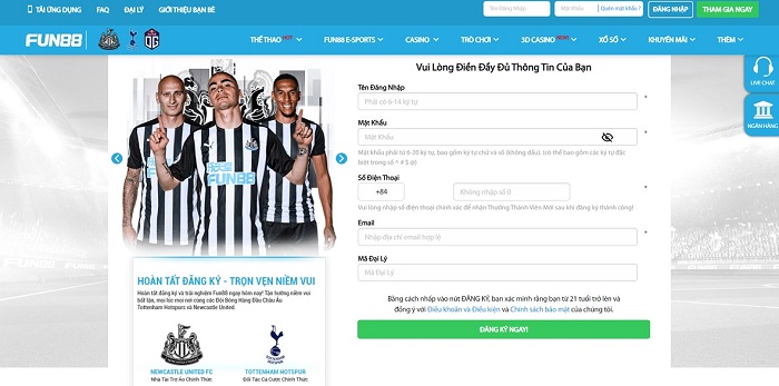 Fun88 siêu đỉnh - Ứng dụng biến ước mơ giàu sang thành hiện thực