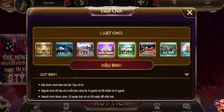 Game bài đổi thưởng Zowin