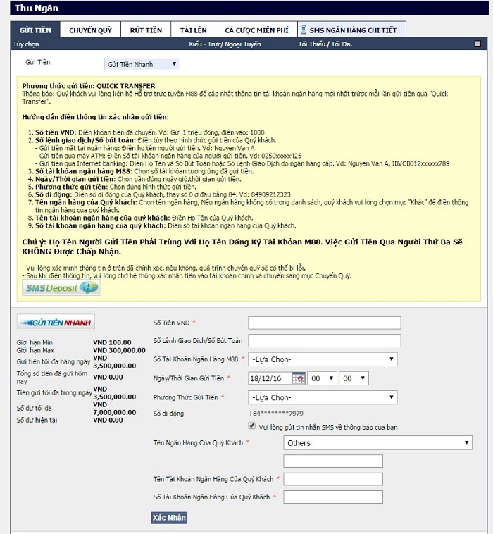 M88 tuyệt đỉnh cá cược đổi thưởng đã có ứng dụng dành cho mobile