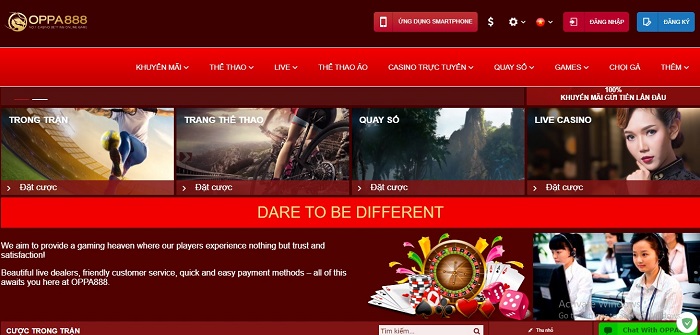 Oppa888 - Thiên đường chơi game và cá cược hấp dẫn mới nhất