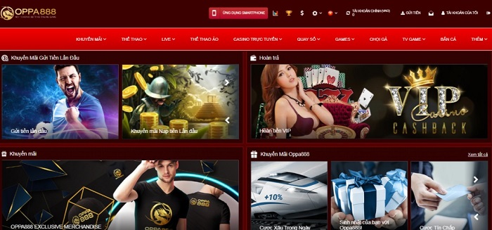 Oppa888 - Thiên đường chơi game và cá cược hấp dẫn mới nhất