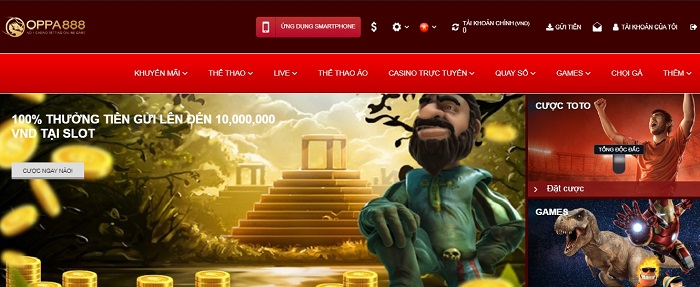 Oppa888 - Thiên đường chơi game và cá cược hấp dẫn mới nhất