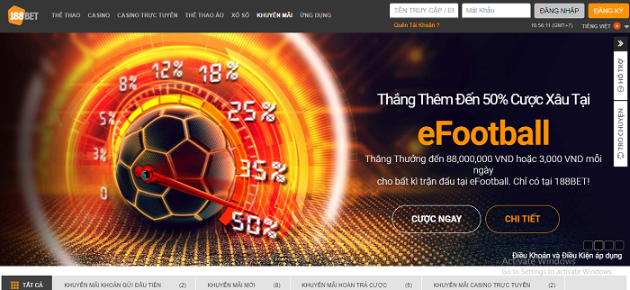 Vô vàn khuyến mãi Sports998 đang chờ đón bạn