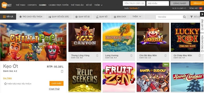 Tham gia 188BET - Cá cược đổi thưởng hấp dẫn rút tiền thưởng