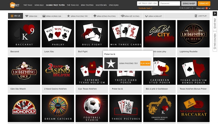 Tham gia 188BET - Cá cược đổi thưởng hấp dẫn rút tiền thưởng