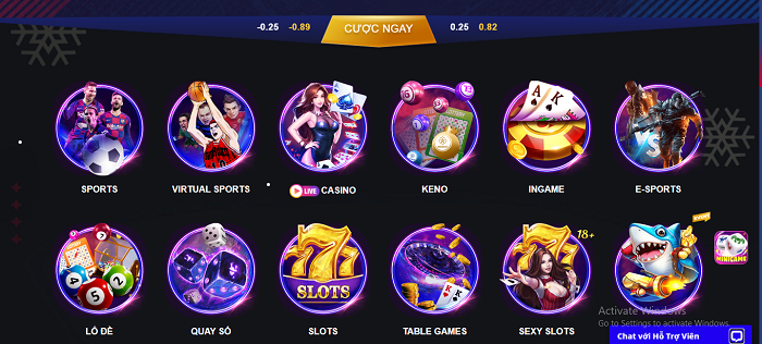 Kho tàng game đa dạng, hấp dẫn tại FCB8