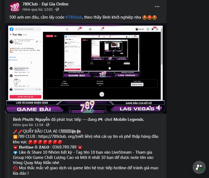 Hướng dẫn cách nhận giftcode 789 Club