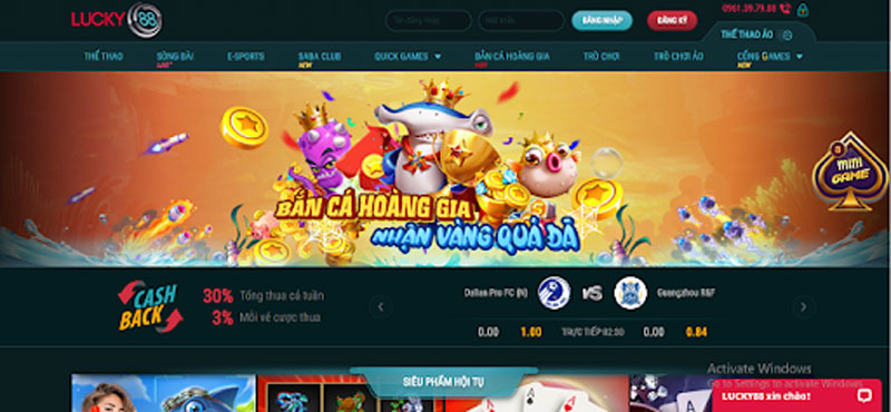 Web cược Lucky88