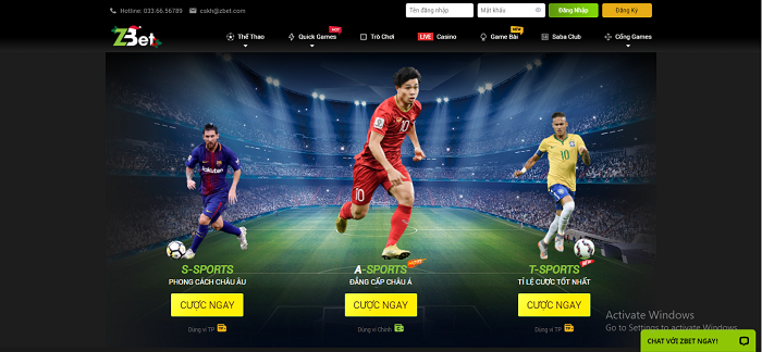 Nhà cái Zbet uy tín