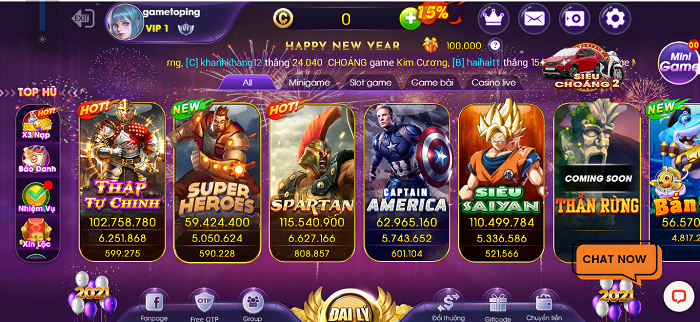 Các bước đăng ký tài khoản Choang Club