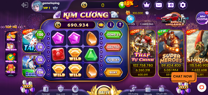 Kho tàng game hấp dẫn, độc đáo, có một không hai trên thị trường tại Choáng Club