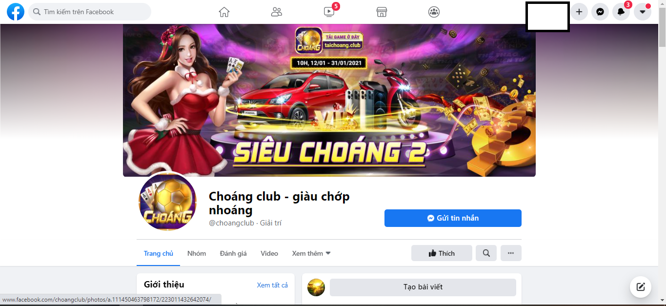 Các chương trình khuyến mãi Choang Club