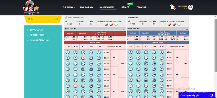 Bộ môn số học mà nhiều anh em Dabet cực kỳ ưa thích