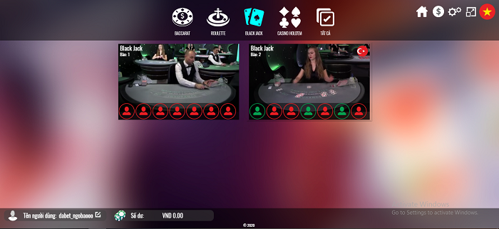 Nhà cái cá cược thể thao uy tín Dabet