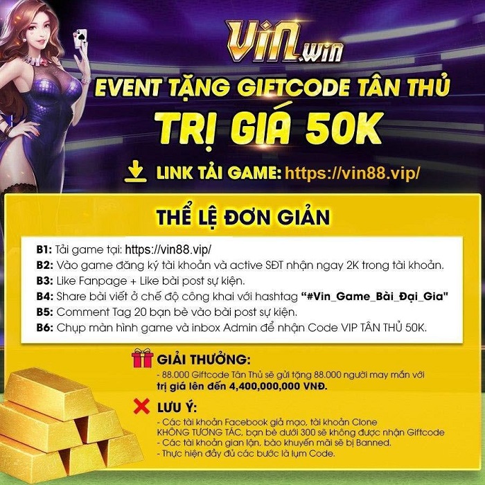 Hướng dẫn cách nhận giftcode vinwin