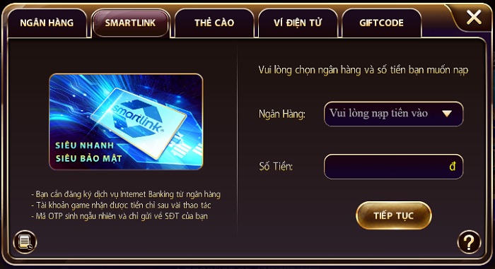 Hướng Dẫn Rút Nạp Tiền nhatvip