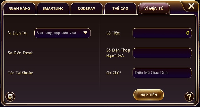 Hướng Dẫn Rút Nạp Tiền zowin