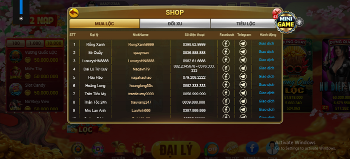 Các phương thức nạp rút tiền Nagavip