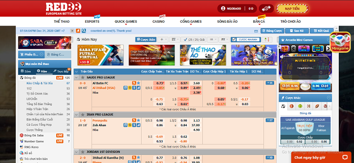 Red88 sở hữu giao diện game bắt mắt, cuốn hút