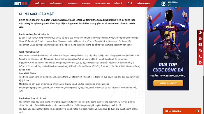 Sin88 | Link vào Sin88 mới nhất | Đánh giá nhà cái Sin88