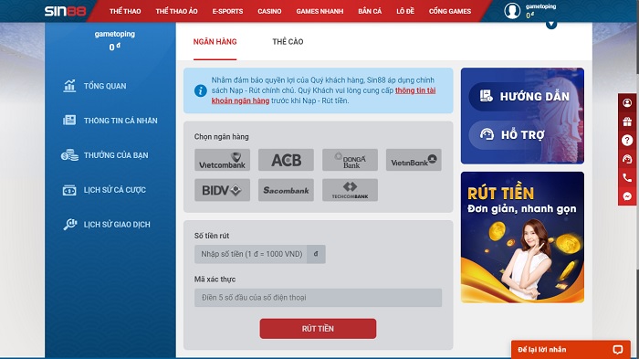 Sin88 | Link vào Sin88 mới nhất | Đánh giá nhà cái Sin88