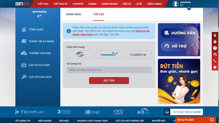 Sin88 | Link vào Sin88 mới nhất | Đánh giá nhà cái Sin88