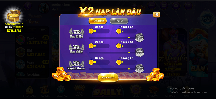 Các chương trình khuyến mãi hiện có tại Socvip