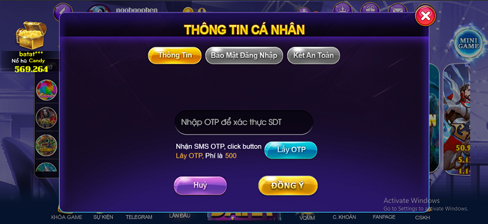 Đăng ký tài khoản Socvip