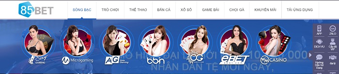85bet | Link vào 85bet mới nhất | Đánh giá nhà cái 85bet