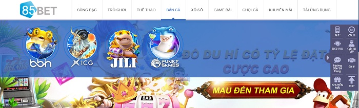 85bet | Link vào 85bet mới nhất | Đánh giá nhà cái 85bet